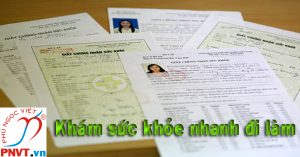 khám sức khỏe đi làm