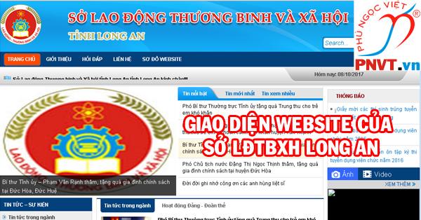 Sở Lao động Thương binh và Xã hội tỉnh Long An