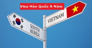 Visa Hàn Quốc 5 năm chỉ cần tạm trú ở Hà Nội, Đà Nẵng, TP.HCM