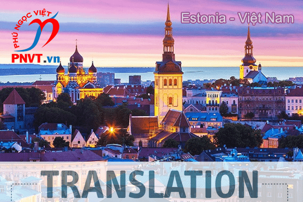 Dịch tiếng Estonia