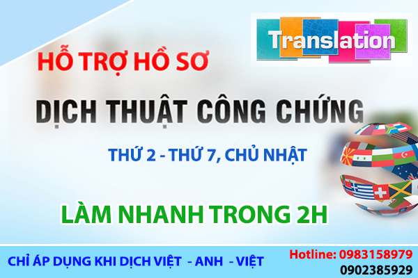 dịch thuật công chứng tiếng anh