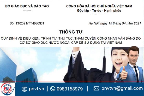Thông tư 13/2021/TT-BGDĐT