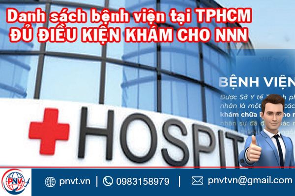 Danh sách cơ sở khám chữa bệnh đủ điều kiện sử dụng ngoại ngữ tại TP.HCM