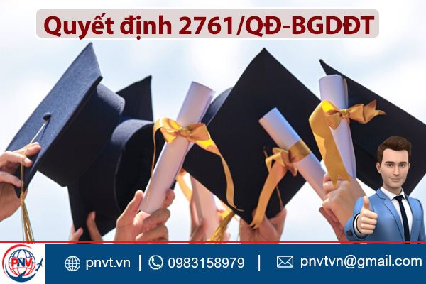 Quyết định 2761/QĐ-BGDĐT