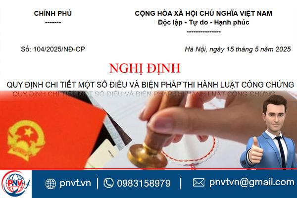 Nghị định 104/2025/NĐ-CP