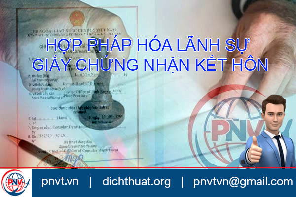 Hợp pháp hóa lãnh sự giấy đăng ký kết hôn